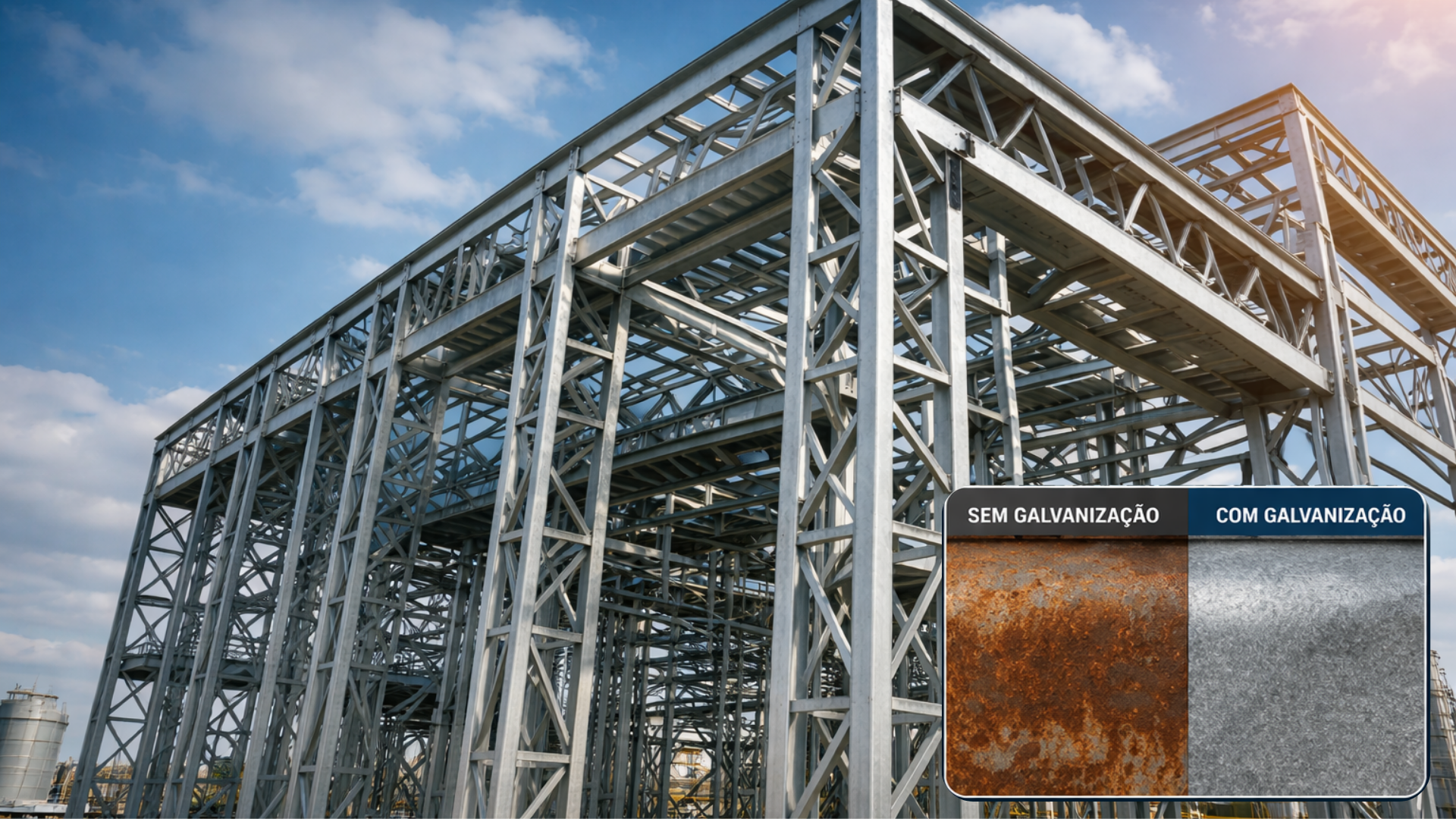 Galvanização: como o zinco protege o aço e evita a ferrugem
